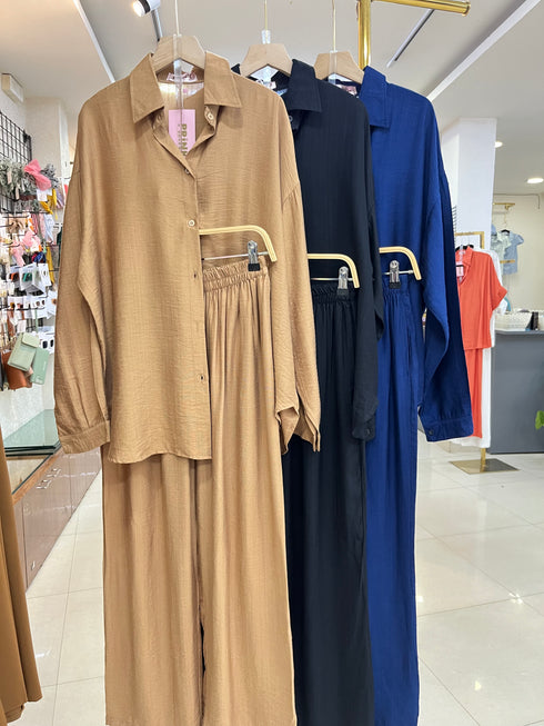 Summer Casual Long Sleeves Collar Down Shirts
